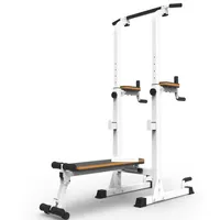 Traine complète Horizontal Bars parallèles Home Gym Barbell Stand Press Press Haltabell Machine d'entraînement inetgrate336Q