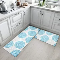 2 pezzi di tappeto da cucina antidue attrezzi da cucina non slip tappetini da cucina ammortizzati