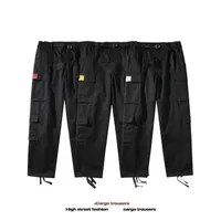 Mens Cargo Pant Man Men Designer Cargas Pants Moda Moda Sorra Multi-Pocket Trouser Work Trouser High Street Hip Hop Casual Multi-Pocket