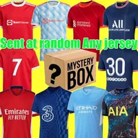 Premier National Cluba Teams Soccer Jersey Mystery Boxes Clearance Promotion 18 19 20 21 21 Season Thai Quality Football Shirts Blank Or Pla