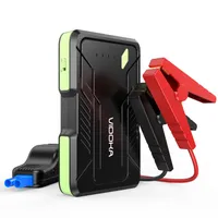 휴대용 자동차 점프 스타터 1000a 배터리 부스터, 스마트 클램프 케이블, USB 퀵 충전, LED 손전등이 포함 된 Vidoka 12V 점프 스타터