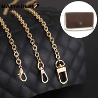 Bamader-Ketten-Träger High-End-Frau Bag Metal Chain Modes Bags Accessoire DIY Bag Gurt Ersatz Luxusbrand Kettenbänder 210272r