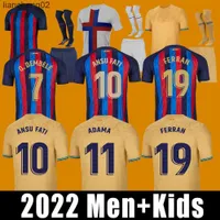 Men&#039;s T-Shirts 22 23 PEDRI GAVI soccer tee shirts camiseta de futbol LEWANDOWSKI FC FERRAN AUBA barca RAPHINHA 2022 2023 ANSU FATI FOOTBALL shirt W0224