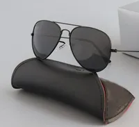 Luxury Designer Sunglasses for Men women Retro aviator 3025r Glasses UV400 Protection Shades Real Glass Lens Gold Metal Frame Driving Fishing Sunnies Original Box
