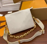 2022 luxurys Fashion COUSSIN women designers bag genuine calf leather embossed Chain carry Purse clutch crossbody handbag shouler bag LVs Louiseities Viutonities