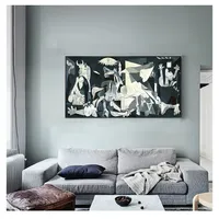 Malerei Reproduktionen auf Leinwandplakaten Wandkunst Bild f￼r Wohnzimmer Wohnkultur ber￼hmte Picasso Guernica Art Canvas Woo