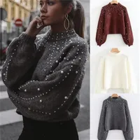20 Fashion Womens Sweater for Autumn and Winter Europe Casual Women High Quality sweaters Fleece Streetwear218D