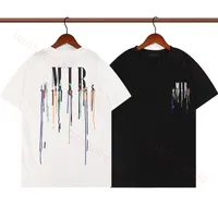 패션 디자이너 맨스트 셔츠 프린트 맨 티셔츠면 캐주얼 티 짧은 슬리브 힙합 h2y 스트리트웨어 럭셔리 Tshirts 크기 S-2XL