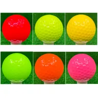 Golfballen 10 Pack kleurrijke golfspelballen 23 lagen bal voor sport beauiftul kinderen huisdieren hond kat speelgoed drop 230225