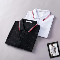 2020 Italy Mens Designer Polo Shirts Man High Street Embroidery Garter Printing Brands Top Quality Cottom Clothing Tees MBHI261R