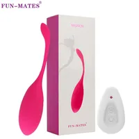 FUN-MATES Vibrating Egg Sex Toys Vibrators For Women App Wireless Remote G Spots Bullet Vaginal Kegel Balls Vibrate Female Y0320255H