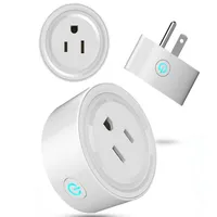 Nya Mini Smart WiFi Power Plugs Compatible med Alexa Sonoff WiFi Socket Outlet Automation Telefon App Timing Switch Remote Control US PL256A