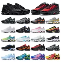 Tns Classics Plus Tn Mens Airs Running Shoes Grey Yellow Orange Blue Fury Pink Fade Triple Black White Off Womens Trainers Sneakers Casual