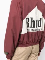 Luksusowa kurtka marki Rhude Mens Jackets Sweter odzież wierzchnia bluzy jesień sportowy projektant kurtka wysokiej jakości klejenie amerykańskie rozmiar s-xl