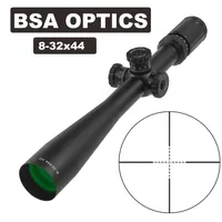 Optics BSA 8-32x44 AO Fun di caccia Fucile per fucile da 30 mm diametro Sniper marciatore frontale per fucili per fucili per occhio lungo SC335J SC335J
