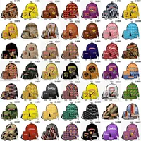 3pcs Conjunto 3D Mochilas de charuto mochilas para adolescentes crus Bolsas amarelas Oxford ao ar livre Backpack Pacote de infantaria Red Smell Proof Shoul J307S