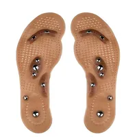 Cuidado com os p￩s Cushion Slimming Body Gel Pad Therapy Acupressure New Massaging Cushion Foot Massager Sapacos de sapatos magn￩ticos 317s