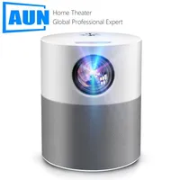 Aun Projector Full HD 1080p ET40 Android 9 Beamer LED 미니 4K 홈 시네마 영화 모바일 용 비디오 210609291E