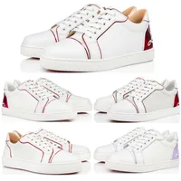 Fashion Women's Casuals Shoes Senior Fun Vieira Flat Sneakers Classic White Low Tops مرنة العجل مصممة Calfskin Develop