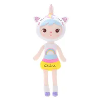 Ny Original Metoo Doll Cartoon Stuffed Animals Soft Plush Toys For Birthday Children Gifts Personligt anpassade namn 201203247e