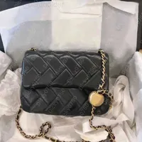 Bolsas de grife bolsa feminina bolsa tasche luxo saco de ombro sac de lux bolso mini bolsa caviar couro envelope clássico de aba