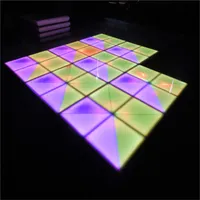720pcs LEDS RGB LED DANSFLOEL DMX LED Dance Floor Led Dance Floor voor Weddings267F