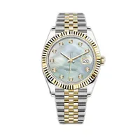 lmjli-u1 quality reloj de lujo 36 41mmメンズ自動時計フルステンレス鋼の光28 31mm女性時計カップルスタイルclas266j