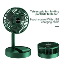Portable USB Rechargeable Fan Office Household Foldable Telescopic Low Noise High Battery Life Standby Mini Electric Fan231K