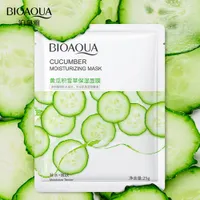 BIOAQUA Fruit Plant Facial Mask Skin Care Moisturize Cucumber Blueberry Aloe Vera Seaweed Sheet Facial Mask