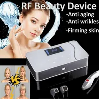 Portable Fractional RF Machine Radio Frequency Face Lift Skin Tightening Wrinkle Removal Eye Bags Spots Remove DHL259G