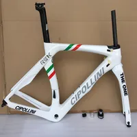 2021 Kolvägsram Cipollini RB1K Den glänsande RB1000 K08 Italiensk flagga Kolfiber Road Bike Bicycle Frame Set206p