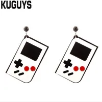 New Arrival Game Machine Dangle Earrings for Womens White Acrylic Geometric Earring Fashion Jewelry Trendy Accessories226l