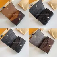 M63801 card Purse envelope carte de viste bag Designers Wallets Purses shoulder bag Fashion ZIPPY Wallet Handbag Monograms Classic Zipper Pocket Zip