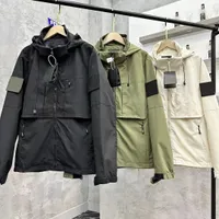 Designer Mens Jacket Spring herfst Windrunner T -shirt Mode Hooded Sports Breaker Casual Zipper Outdoor Jackets Kleding
