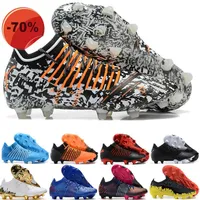 Drees Shoes Gift Bag Mens High Tops Football Boots Future Future Z 1.3 Instinct FG 회사 그라운드 클리트 남성 야외 Neymar Combat Soccer Shoes Limited