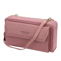 أكياس القابض Baellery الجديدة النسائية للسيدات في Messenger Bag Wallet Wallet Wallet Propedoile Szipper Bage Mobile Bage Mobile