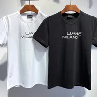 T-shirt maschili DSQ PHANTOM TURTS 2023SS MAZIONE DESIGNO DI MENNS MASHIT FASCHIRT T-SHIRT SUMPI