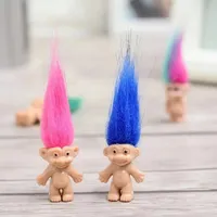 New Kawaii Colorful Troll Doll Plush Toy Family Ferson