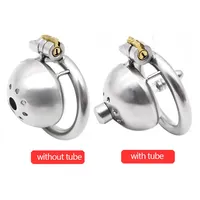 yutong CHASTE BIRD 304 stainless steel Male Chastity Device Super Small Short Cock Cage with Stealth lock Ring Toy A269314a