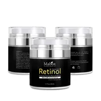Mabox Retinol 2 5% hydratant pour visage pour les yeux Cr￨me Vitamine E nuit et jour hydratante Cr￨me de soins de la peau 255p