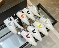 Designer Sneakers Buty Veja V-10 Kobiety Mężczyźni Klasyczne białe unisex pary modowe w stylu wegetarianizm oryginalny Veja Campo rozmiar 35-45 cor