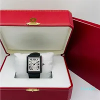 Fashion Mens Woman Watchs Unisex Casual Wrist Watch a 2 dimensioni Numeri romani Design Tank Multi Color Opzionale285Z