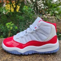 11s Gym Red Jumpman 11 Cherry Toddler shoes Velvet Heiress Bred Space Jam Kids Basketball Sneaker Concord Gamm Blue 25th Anniversary Baby t 11s Shoes Size 25-3EH26
