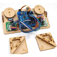 Andra leksaker ritar väggmålningsrobot med kabelplottartillverkarprojekt Kit Polargraf Motor DIY STEM Toy Parts 230227