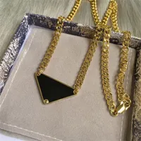 Collier de meilleur ami personnalisé Colliers de luxe pendentif argenté pour hommes 48 cm designers de triangle inversé cadeau de fête d'anniversaire