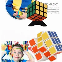 MOQ 320PCS RUBQUES CUBE Rubix Cube Magic Cube Rubic Square Mind Game Puzzle for Kids Color Multicolor 5 7x5 7x5 72626