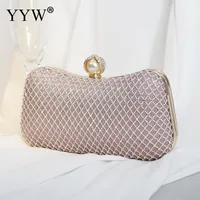 Evening Bags Moon Evening Bags For Women'S Handbags Fashion Party Clutches And Purse Chain Cossbody Bag Womens Wedding Clutch 230227