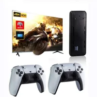 Portable Game Players Ampown U9 Wireless 2.4G HD Arcade PSP Family TV Mini Machine Ps5 Handle Video Consoles s Console W0224