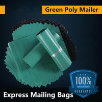 32x45cm Green poly mailer plastic packaging bags products mail by Courier storage supplies mailing self adhesive package 224e