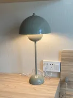 Masa lambaları Danimarkalı tasarımcı lamba başucu nordic instagram tarzı ev masası yatak odası dekorasyon kız